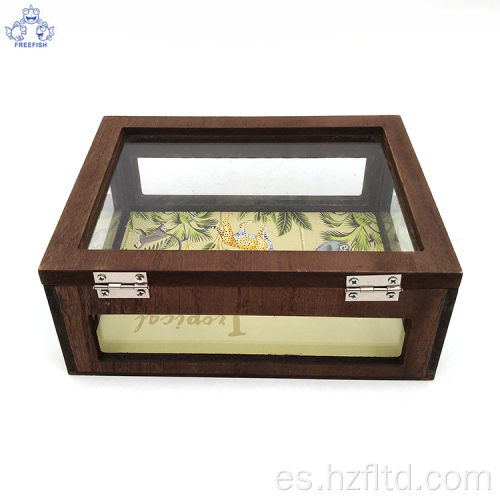 Caja organizadora de joyas de MDF